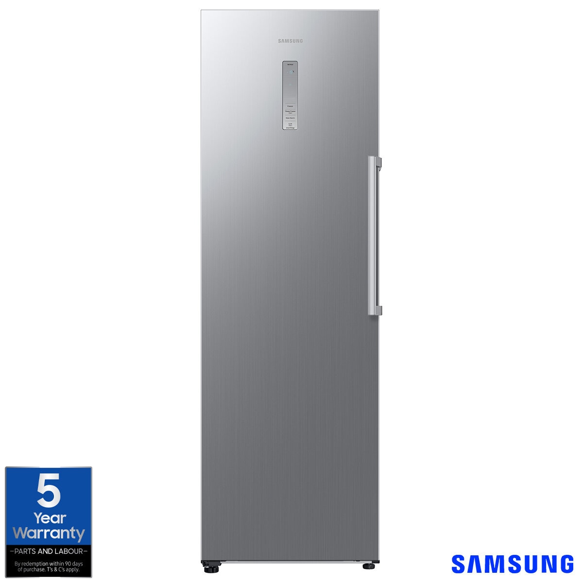 Samsung SpaceMax RZ32C7BDES9/EU 323L Smart Tall Freezer, E Rated in Refined Inox