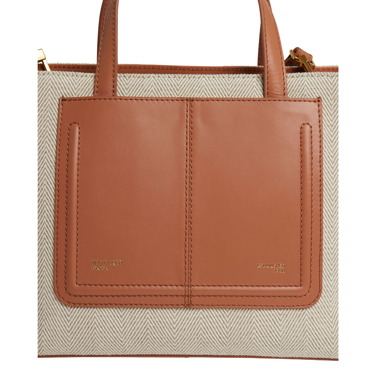 Ted Baker Nishal Canvas Tote