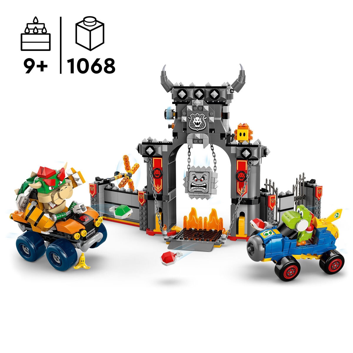 LEGO Super Mario Bowsers Castle - Model 72039 (9+ Years)