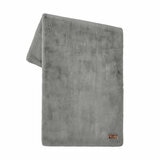 FRYE Luxe Faux Fur Throw in Grey, 152 x 177 cm