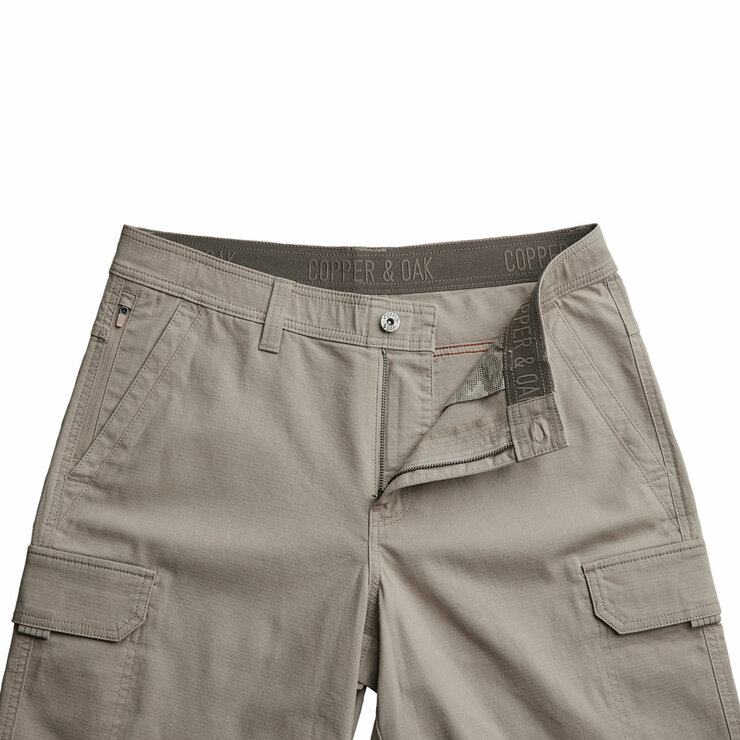 Copper & Oak Mens Cargo Shorts in Tan Copper & Oak Mens Cargo Shorts in Tan