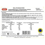 Back label for 264g Mixed Pack of Noel Mediterranean Rollitos