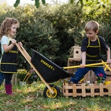 Stanley Jr Wheelbarrow & 7pc Garden Set (3+ Years)