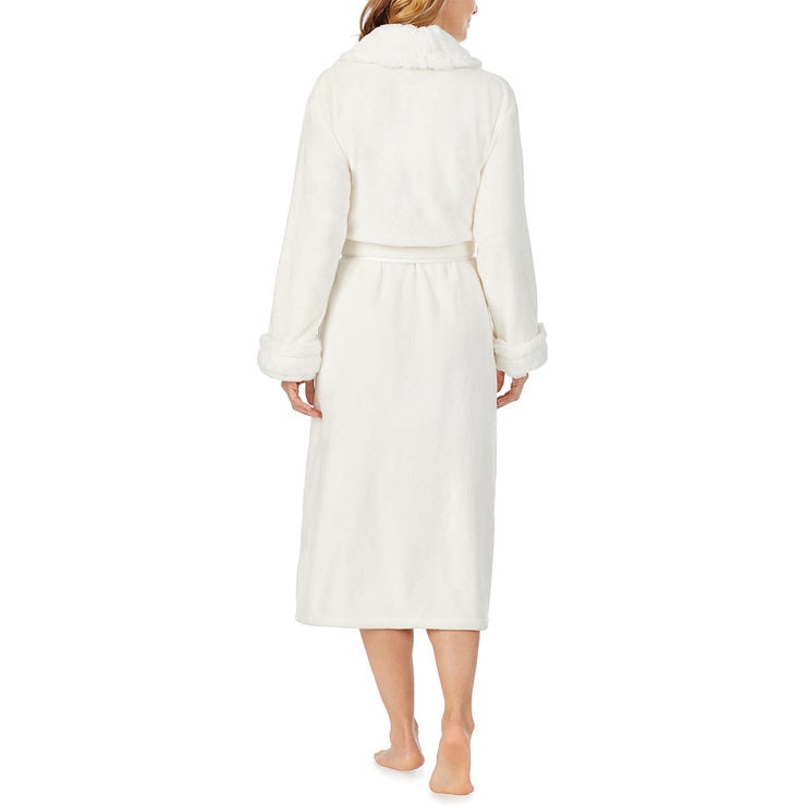 Carole Hochman Women's Plush Robe in Ivory, 3 Sizes Costco UK