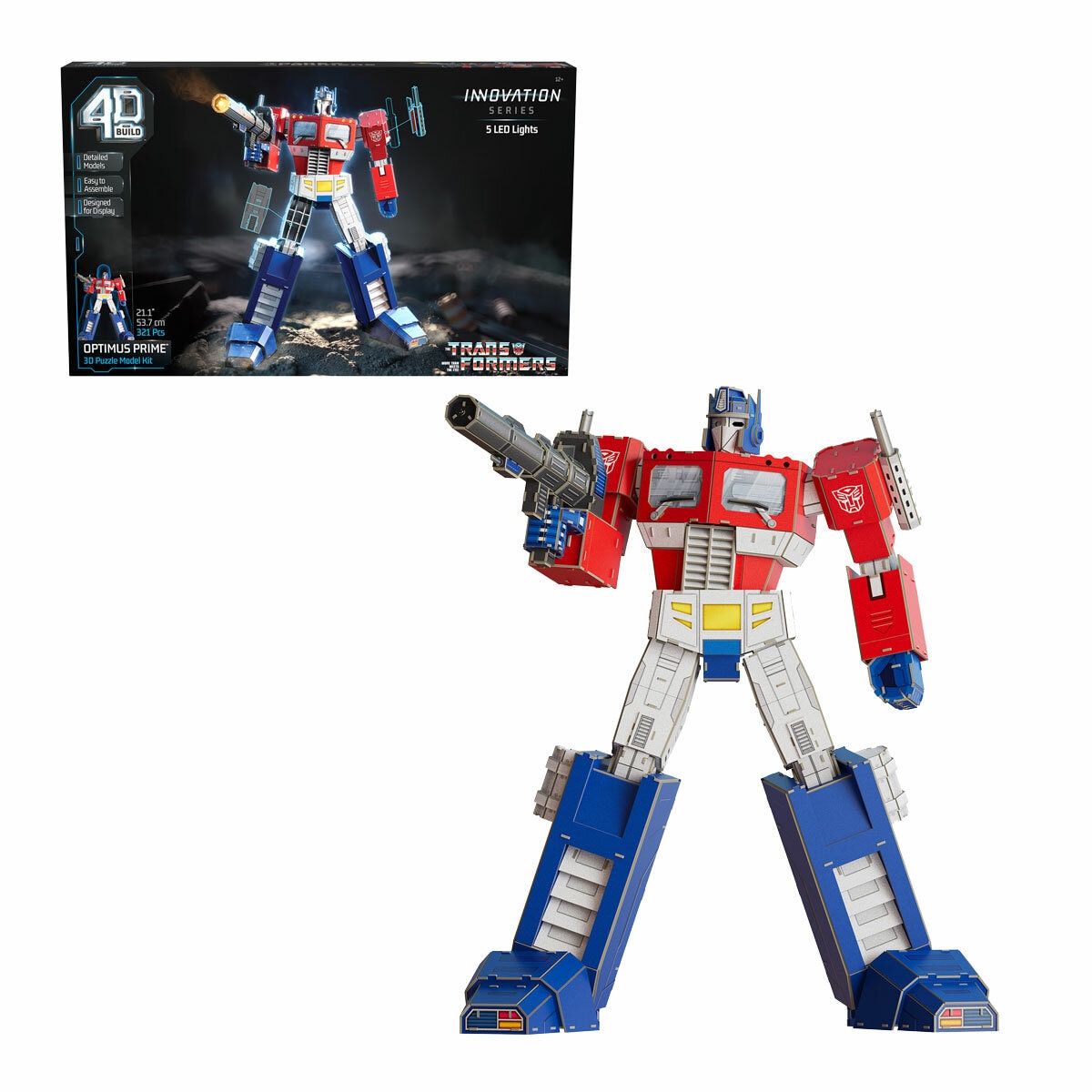 4D Build Puzzle Model Kit Assortment (12+ Years)