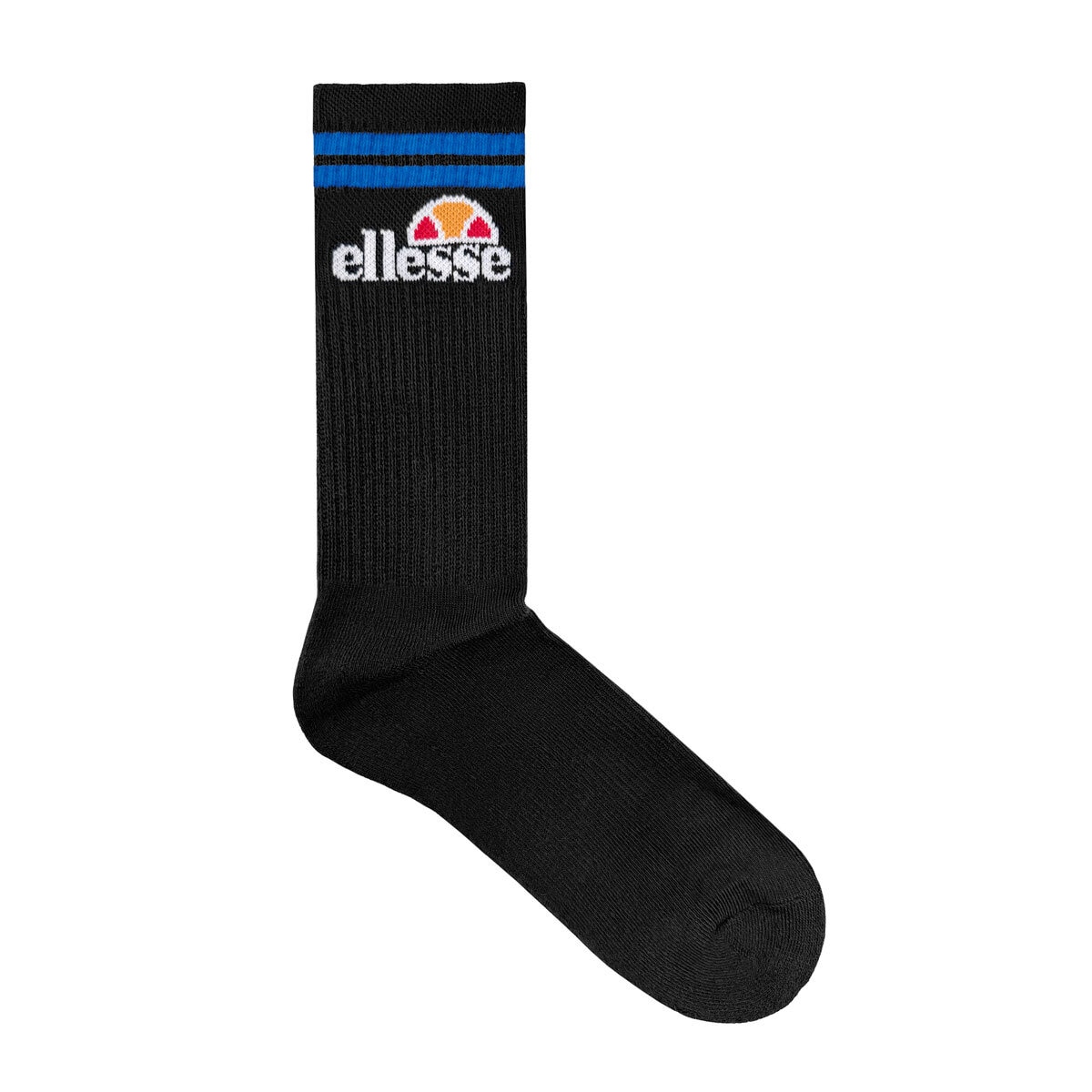 Ellesse Men's Heritage Crew Socks 10 Pack in Black