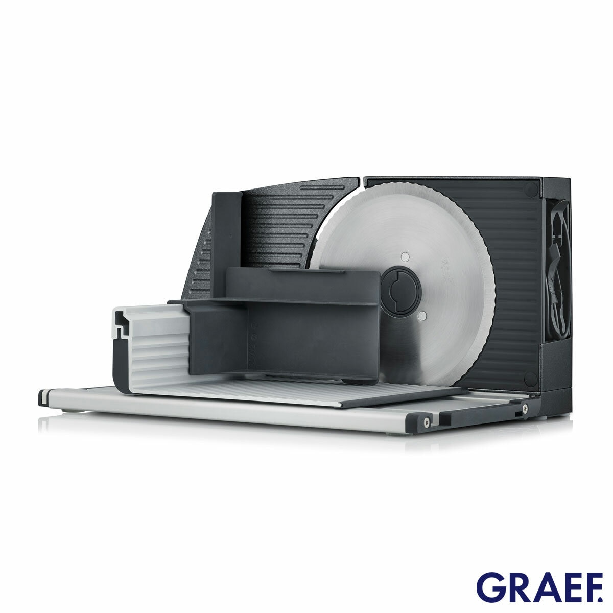 Graef MT1006UK My Tiny Foldable Electrical Food Slicer in Iron Mica Graef MT1006UK My Tiny Foldable Electrical Food Slicer in Iron Mica