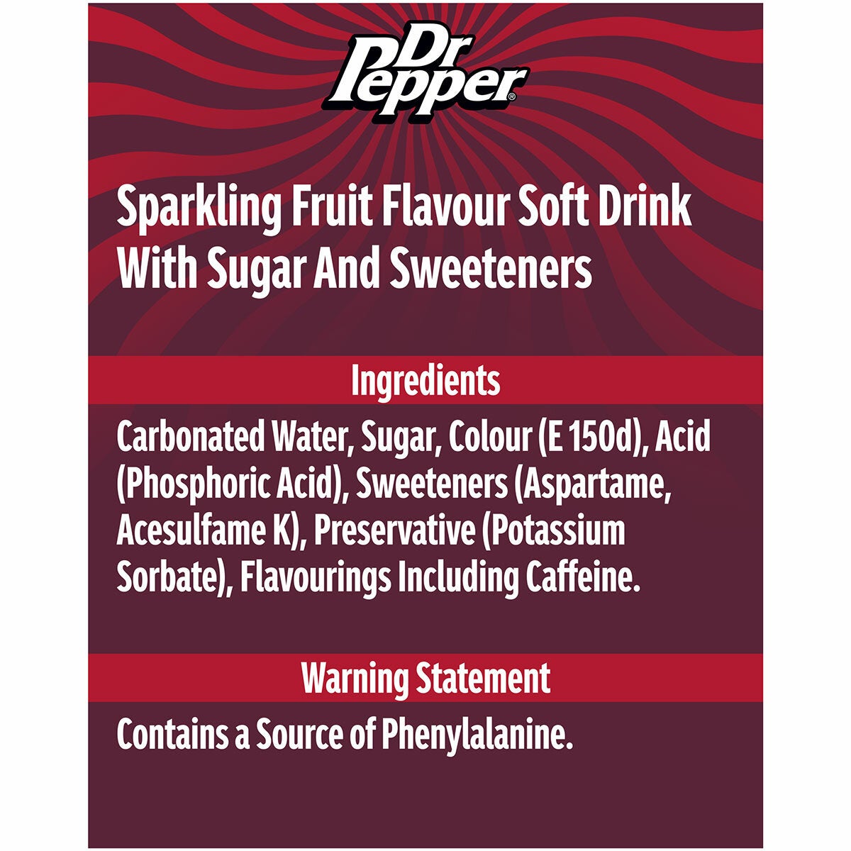 Fanta, Dr Pepper, Sprite Variety Pack, 30 x 330ml