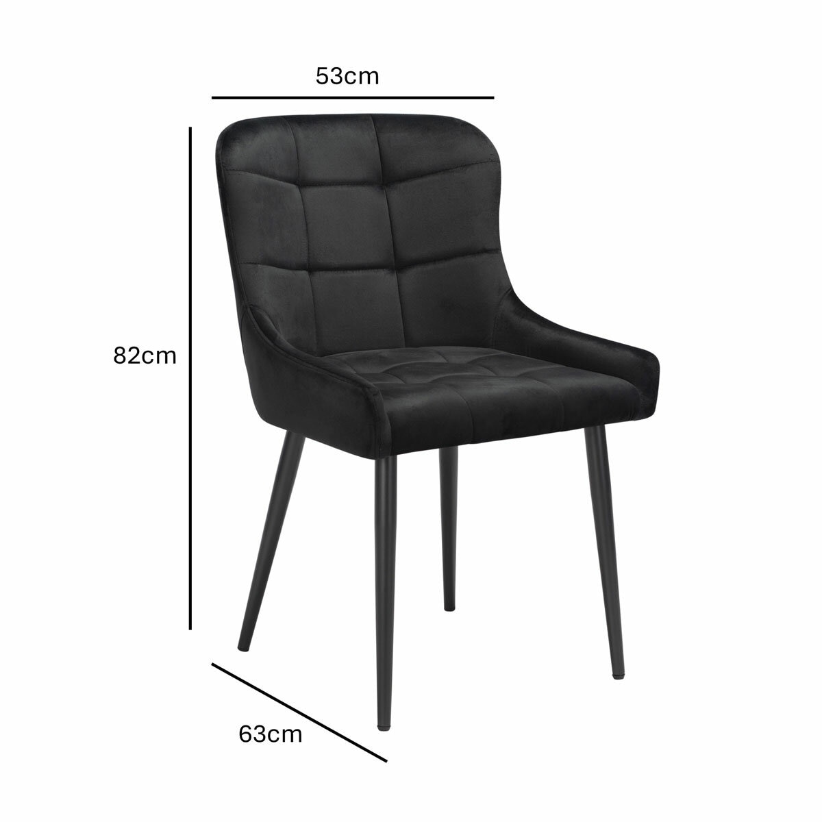 Chair dimensions
