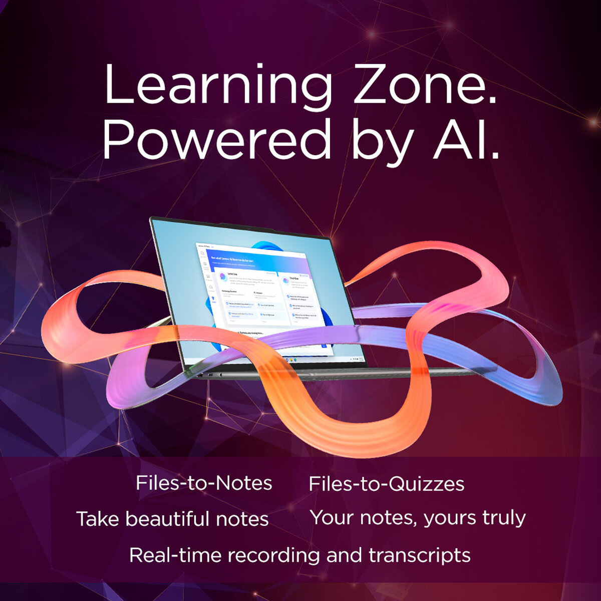 Lenovo IdeaPad Slim 3, Copilot+ PC, Snapdragon X, 24GB RAM, 1TB SSD, 15.3 Inch Laptop, 83N3002DUK