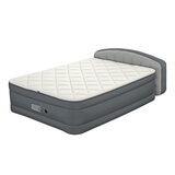 Sealy Queen Sized Airbed with Built-in Dual Pump and Headboard