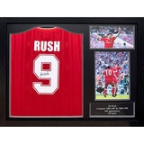 Ian Rush signed Liverpool shirt