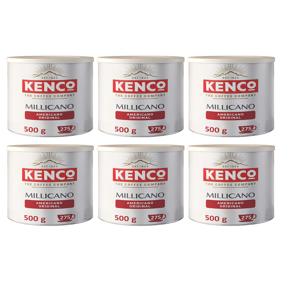 Kenco Millicano Americano Original, 6 x 500g
