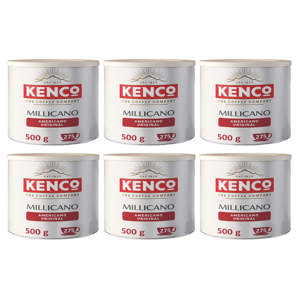 Kenco Millicano Americano Original, 6 x 500g