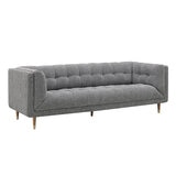 Isla Grey Fabric Large 3 Seater Sofa