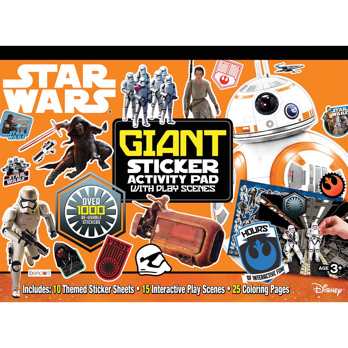Star Wars Giant Sticker Activity Pad (4+ Years)