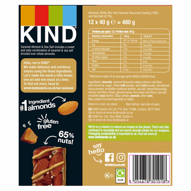 Ingredients and nutritional information