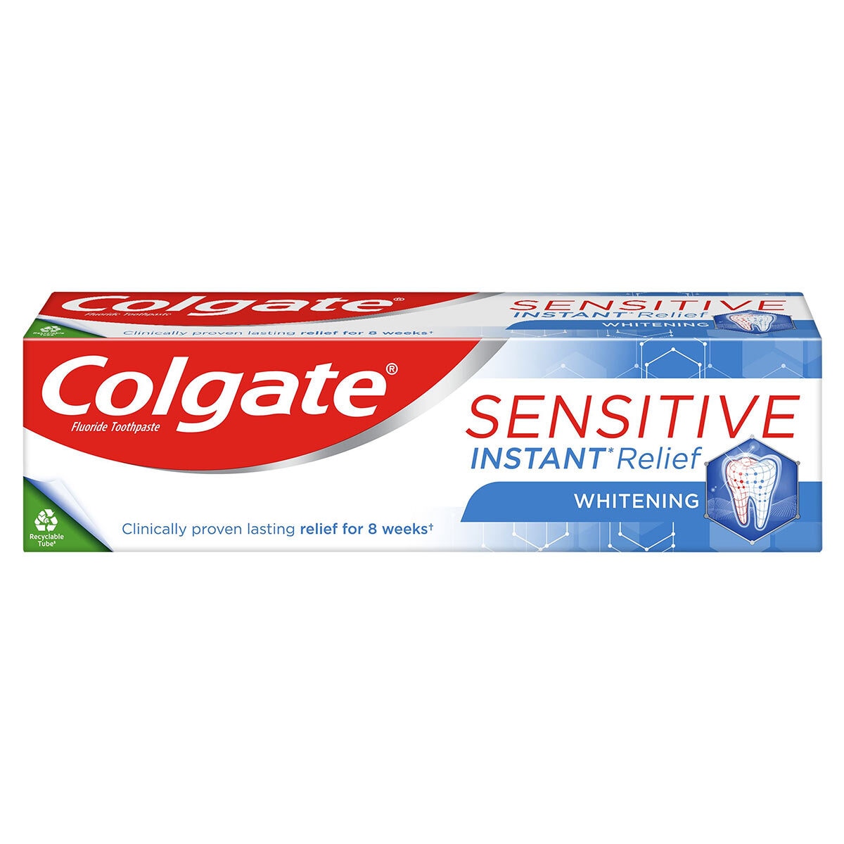 Colgate Sensitive Instant Relief Toothpaste, 6 x 75ml