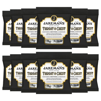 Jakemans Throat & Chest Lozenges, 12 x 73g