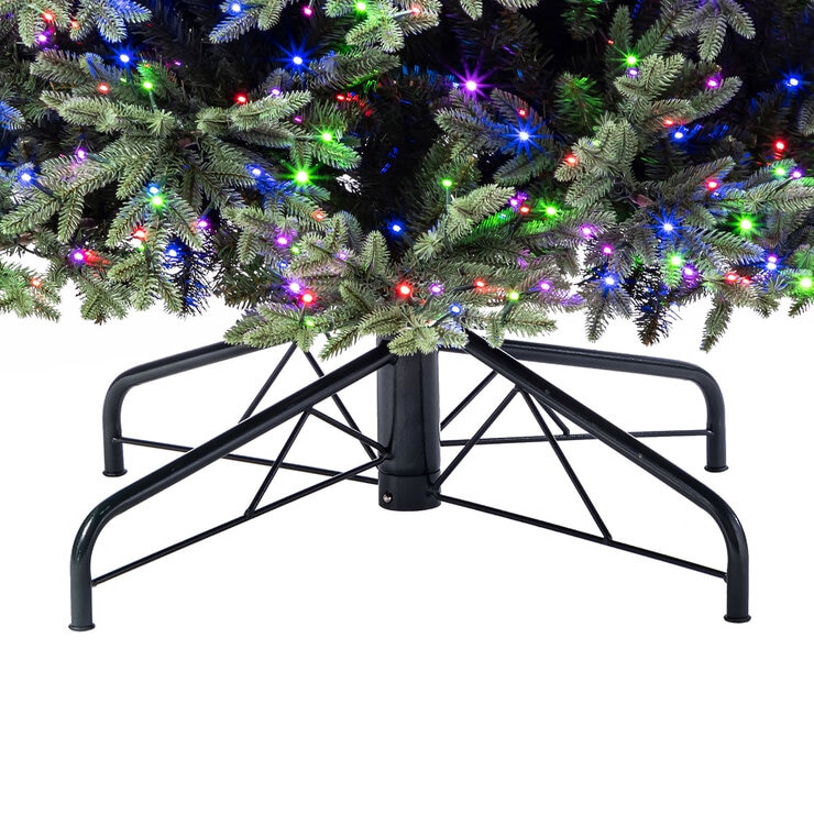 9ft ( 2.7m ) Pre-Lit Aspen Artificial Christmas Tree With 2,700 Colour-Changing Radiant Micro Twinkle LED Lights