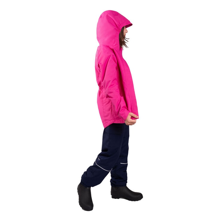 Paradox Kids 2 Piece Rain Suit in Pink, Size 7-8