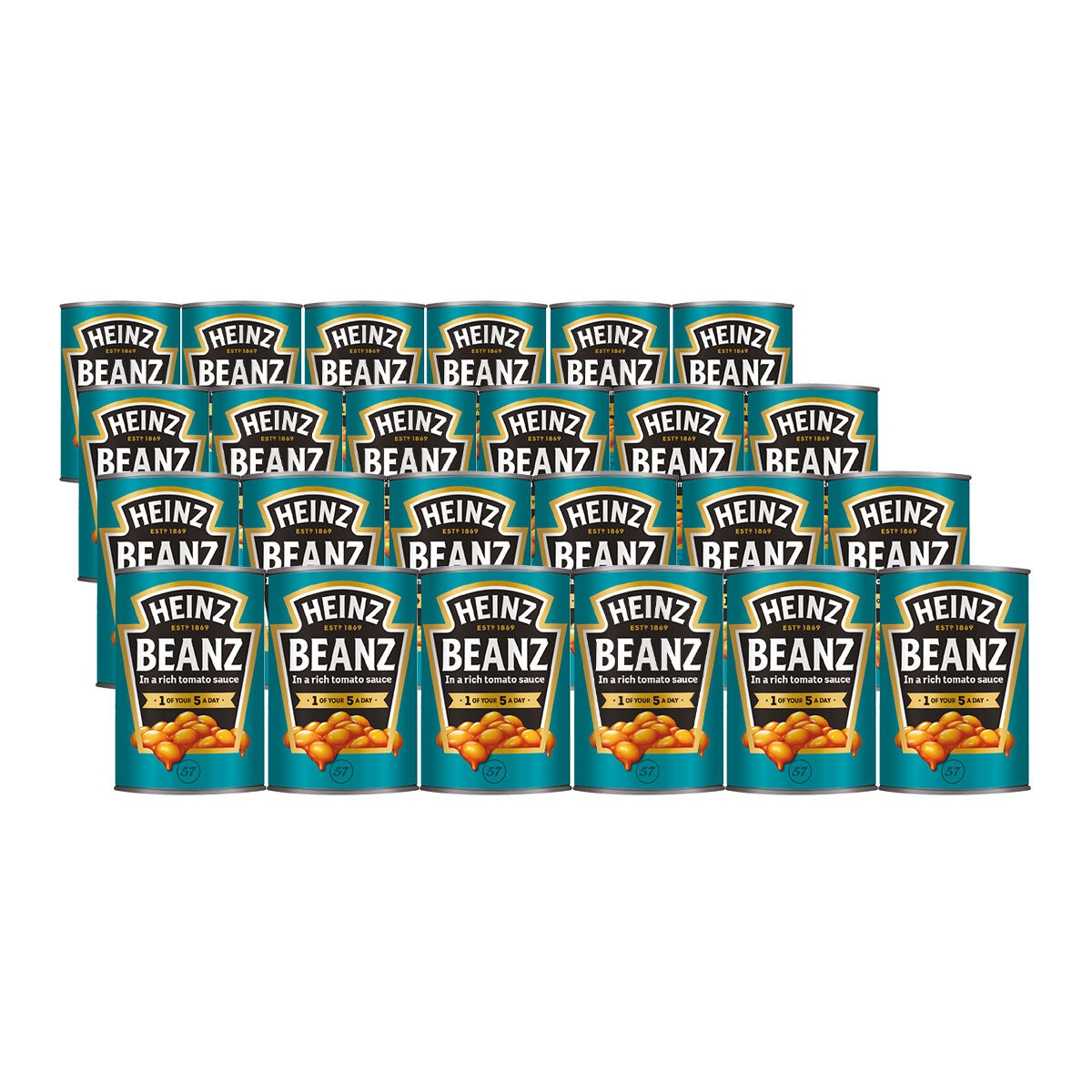 Heinz Baked Beans, 24 x 415g