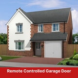 Cardale Gatcombe Single Garage Door Retractable with Motor and Installation in 3 Colours
