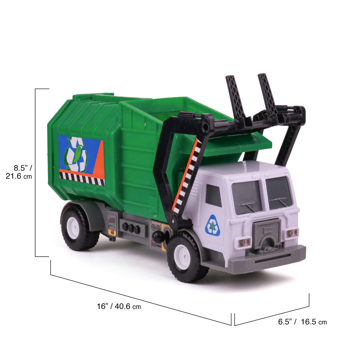 Mighty Fleet Mighty Motorised Vehicles Garbage Truck 3