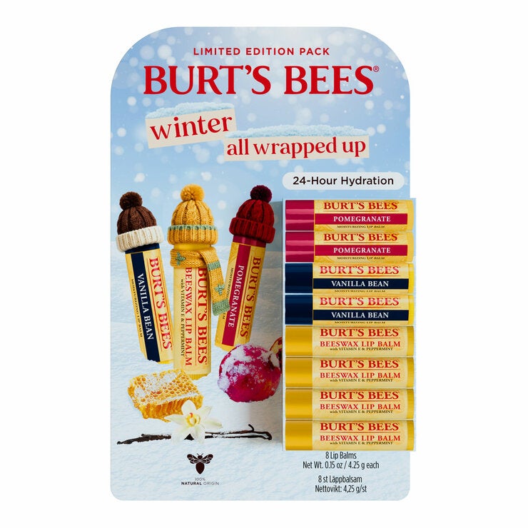 Burt's Bees Lip Balm, 8 Pack Burt's Bees Lip Balm, 8 Pack