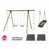 Plum Ultimate 3 Premium Wood Swing and Accessories Plum Ultimate 3 Premium Wood Swing and Accessories