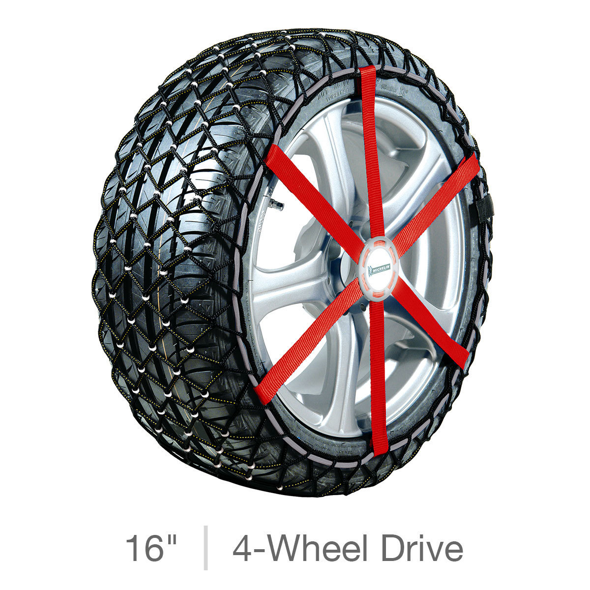 Michelin Snow Chains for 16" Wheels 4-Wheel Drive Cars