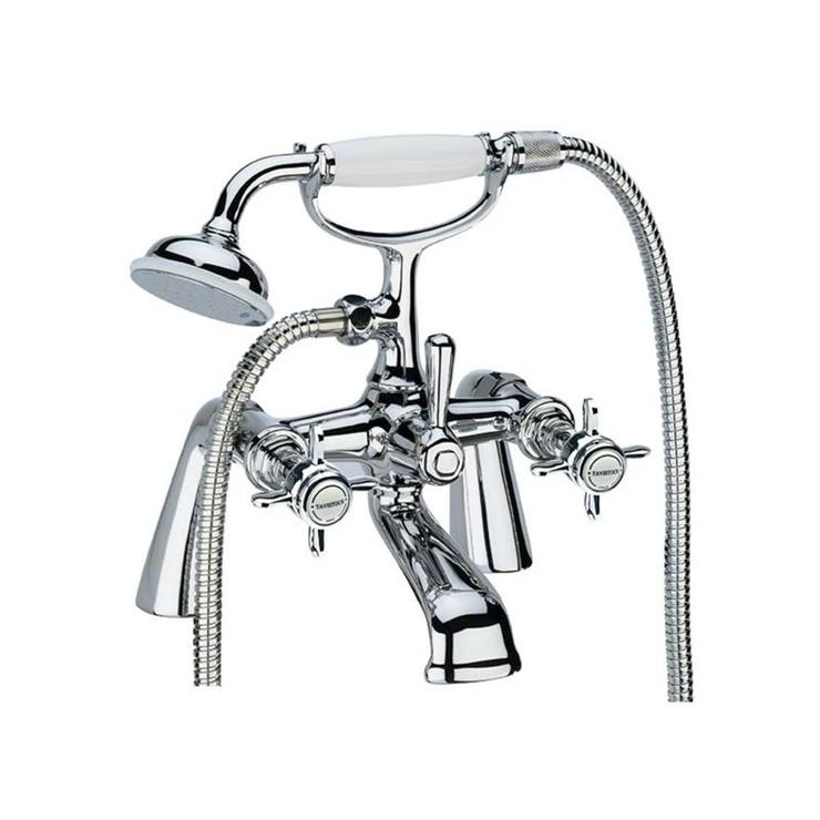 Tavistock Varsity Deck Mounted Bath and Shower Mixer Taps Model TVA42