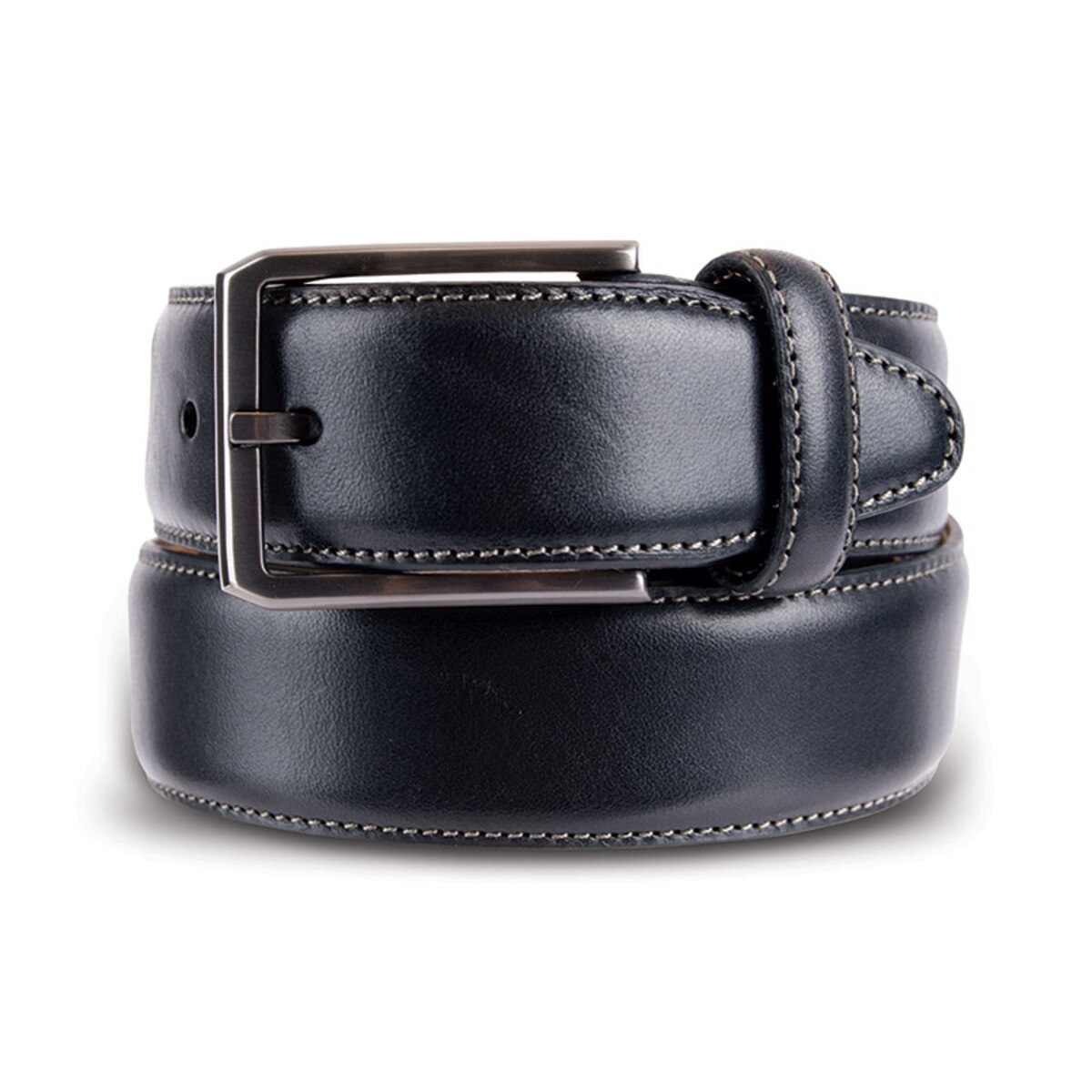 Kirkland Signature Men's Italian Leather Belt in 2 Colours Costco UK
