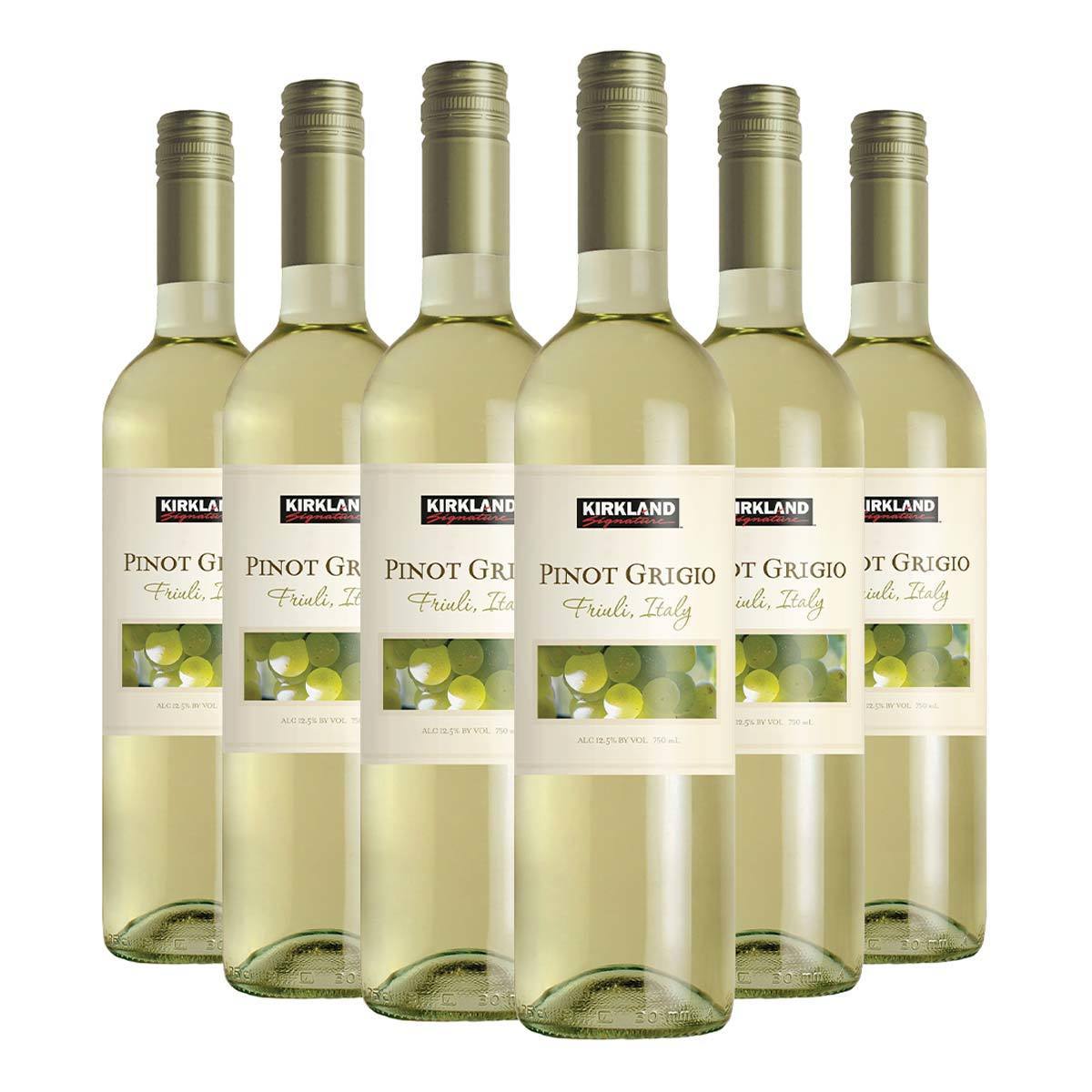 Kirkland Signature Friuli Pinot Grigio 2019, 6 x 75cl Costco UK