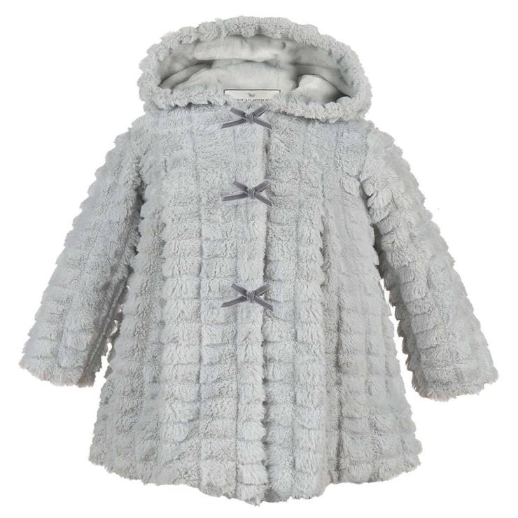 girls grey coat