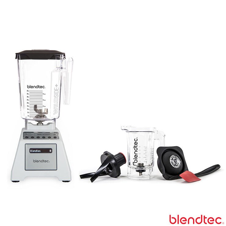 Blendtec Total Blender with Wildside & Twister Jar in White Costco UK