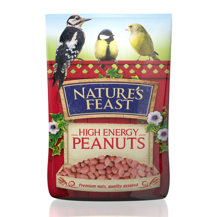 Nature's Feast High Energy Peanuts, 12.75kg Costco UK