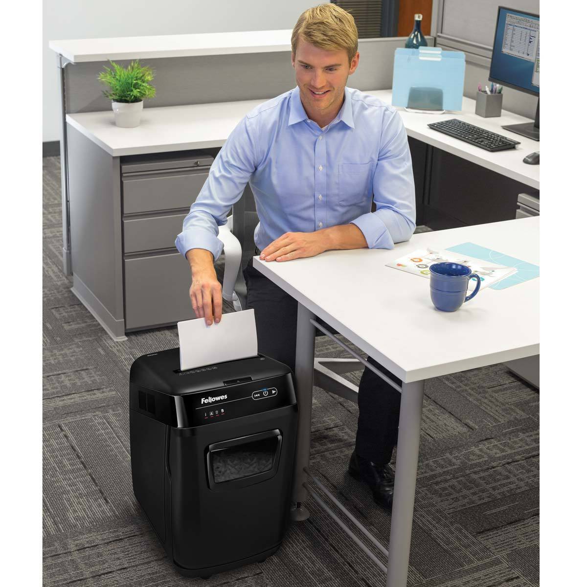 Fellowes Automax 200C Shredder 32L, CrossCut Costco UK