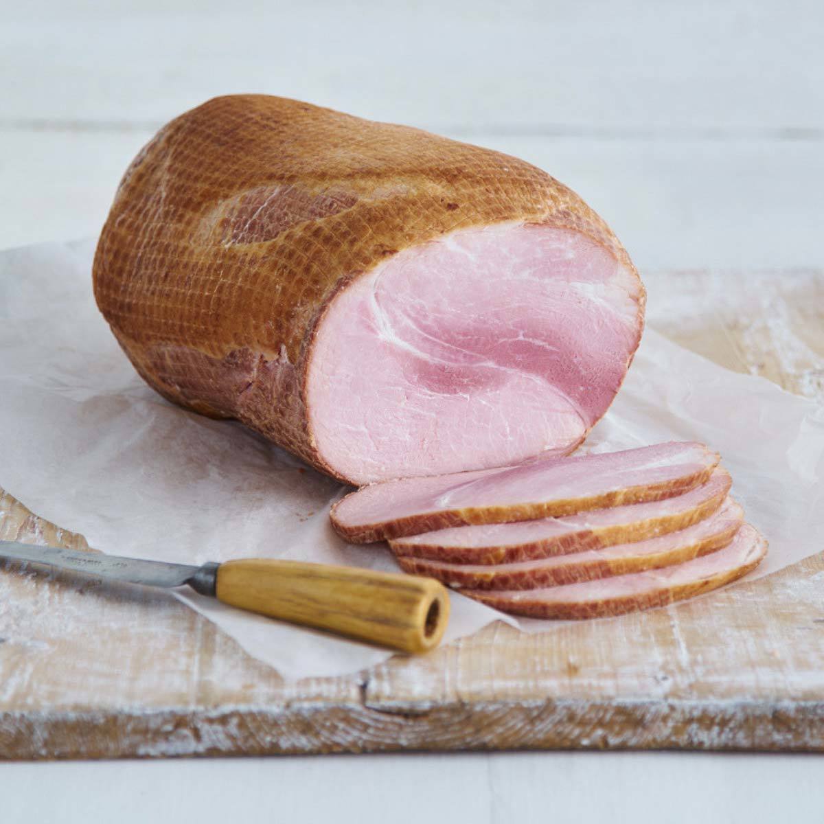 Bearfield's of London Unsliced Beechwood Smoked Ham, 5.5kg Minimum Weight