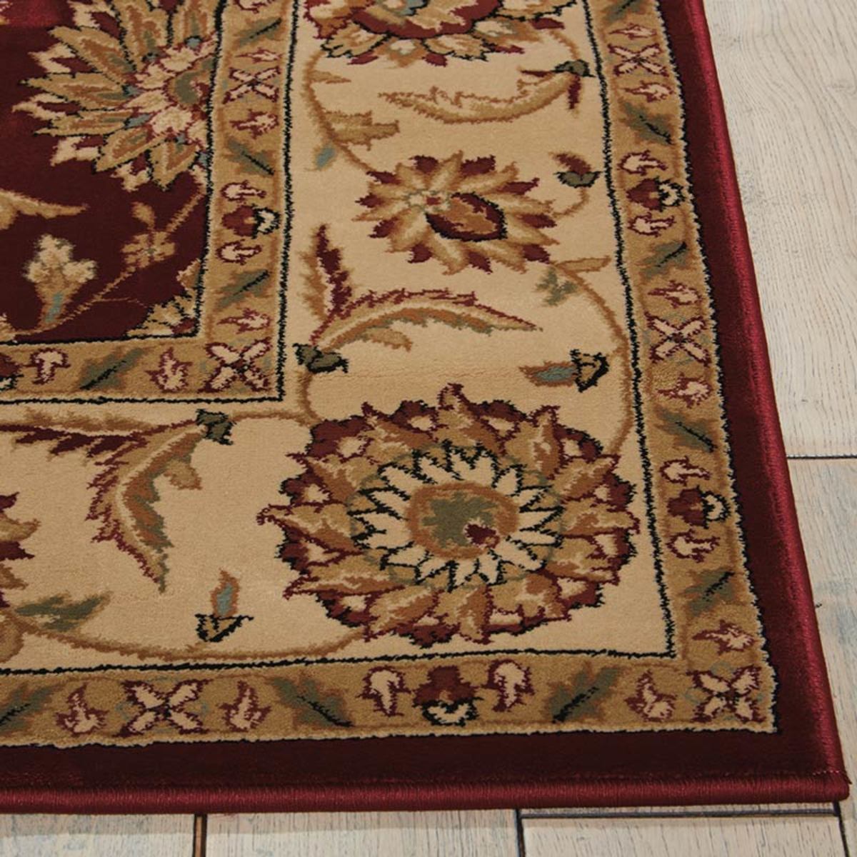 Persian Influenced Rug in Red Runner Costco UK