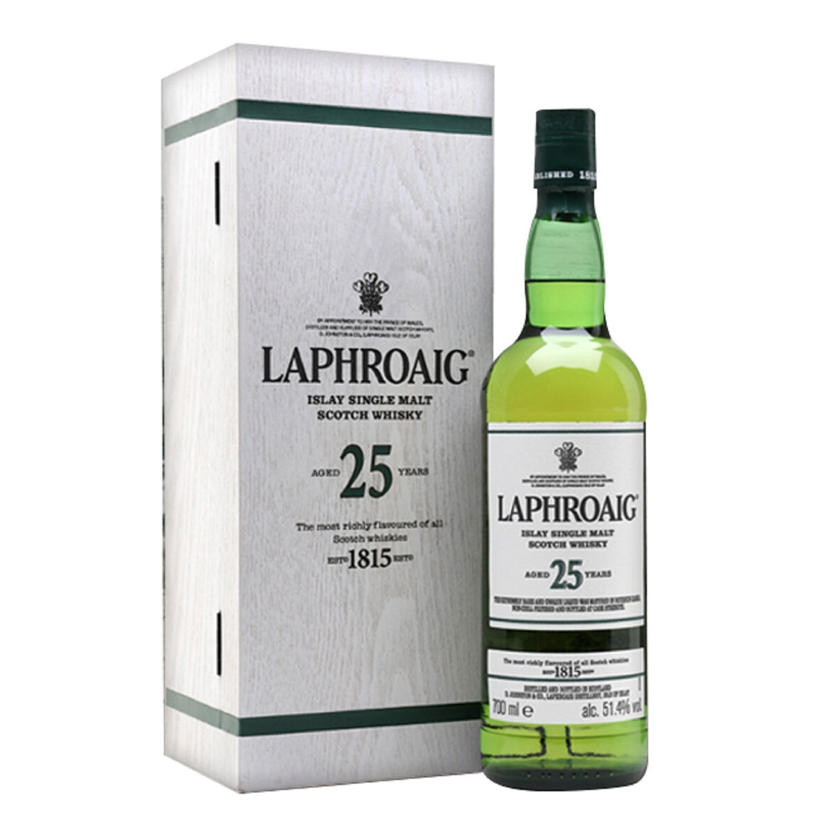 Laphroaig 18 Year Old Islay Single Malt Scotch Whisky, 70cl