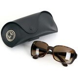 Ray-Ban Tortoise Shell Sunglasses with Brown Lenses, RB4068 710/51