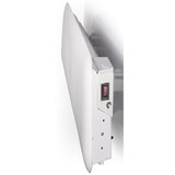 Mill Steel 800W WiFi Controlled Panel Heater in White, NE800WIFI