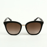 Jimmy Choo Black Sunglasses with Brown Lenses, FABRY/S FA3J6
