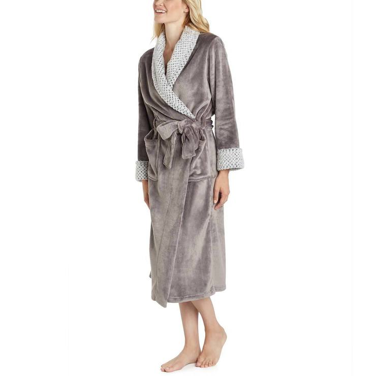 Carole Hochman Women's Plush Robe in Mink, Small Costco UK