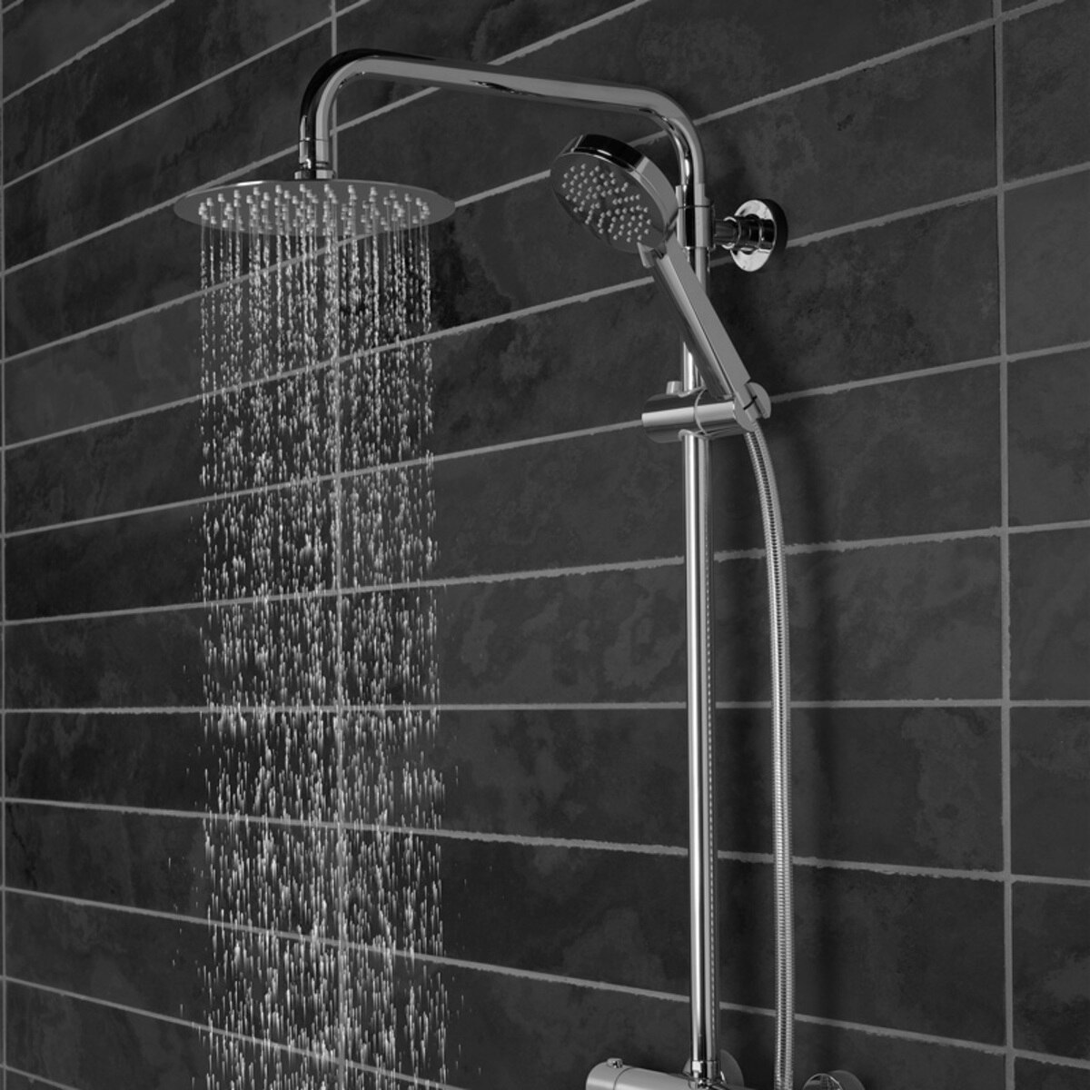 Tavistock Quantum Diverter Bar Valve Dual Function Diverter Shower