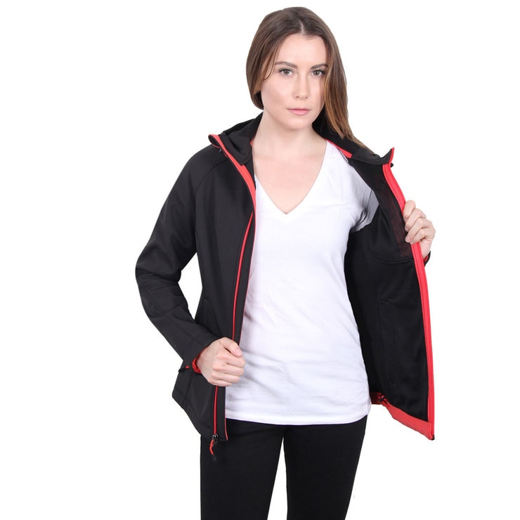 Kirkland Signature Women's Softshell Jacket, Black Small Costco UK