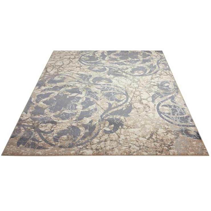 Twilight Rug in Ivory Blue, 175 x 114cm Costco UK