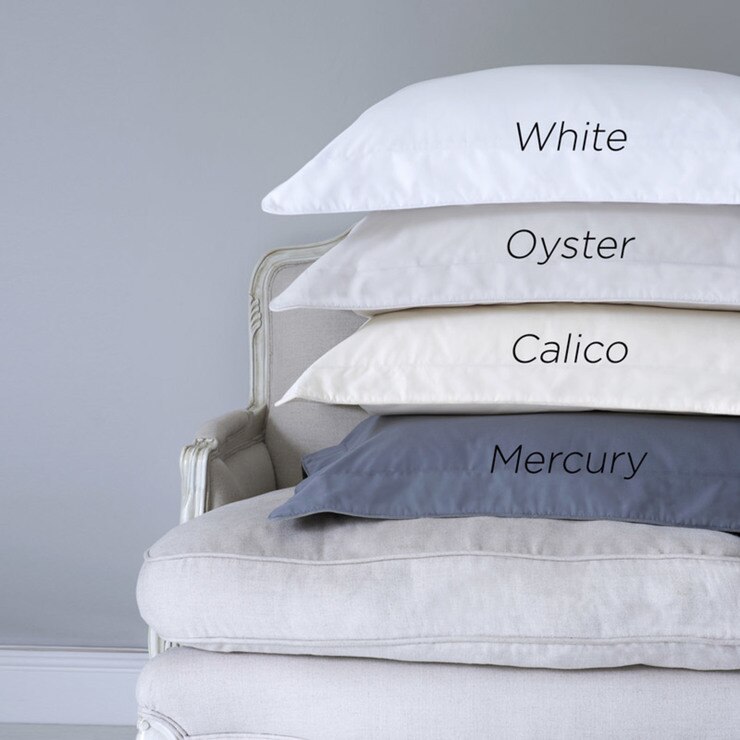 Christy 420TC Supima Cotton Duvet Cover + 2 Pillowcases in White