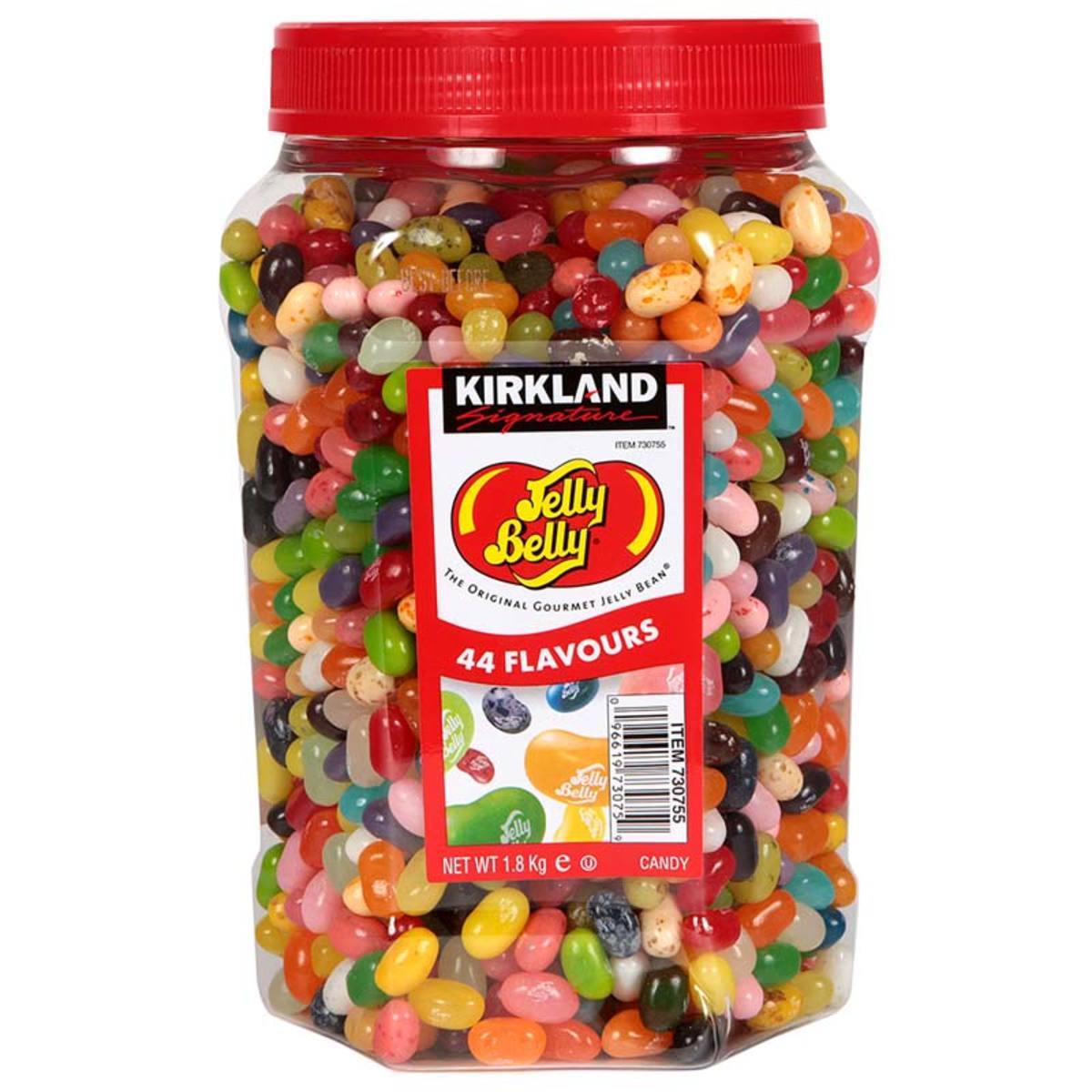 Kirkland Signature Jelly Belly Original Gourmet Jelly Beans, 1.8kg